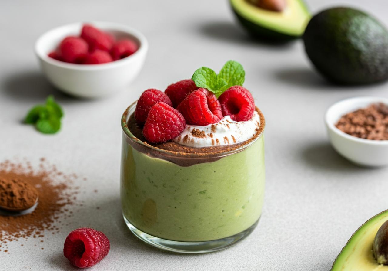 Indulge in Guilt-Free Decadence: Creamy Keto Chocolate Avocado Pudding